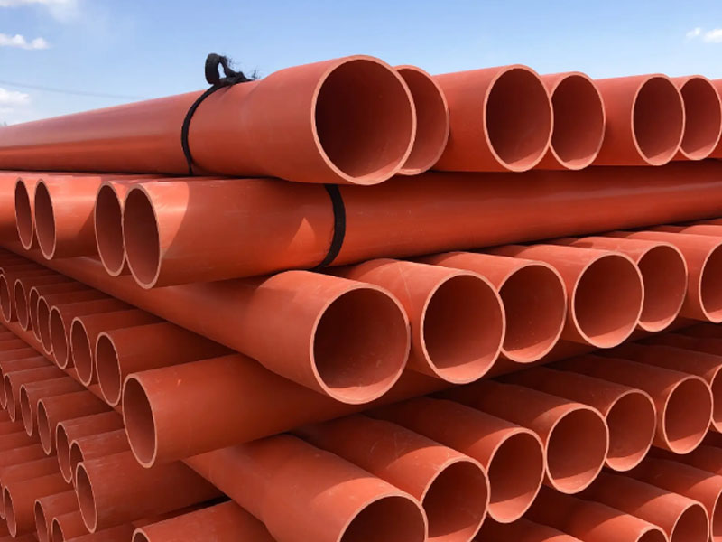 Production and characteristics of CPVC power pipes