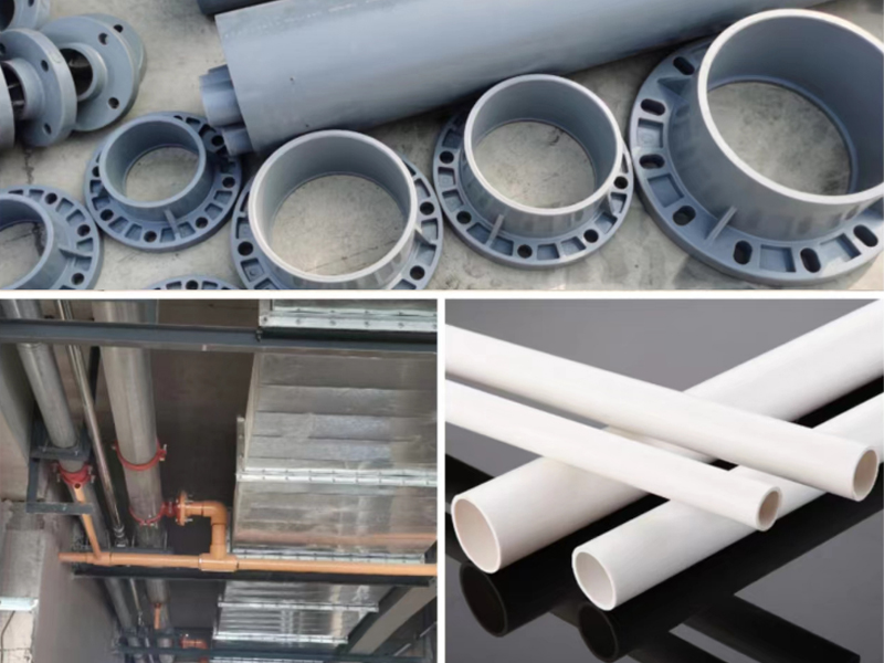 CPVC cold and hot water pipeline system